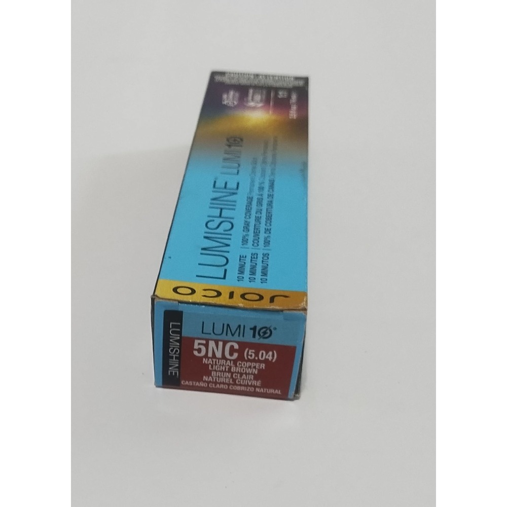 Joico LumiShine Lumi10 5NC 5.04 Natural Copper Light Brown Hair Color 2.5oz